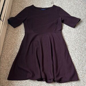 Elegant Purple Dress